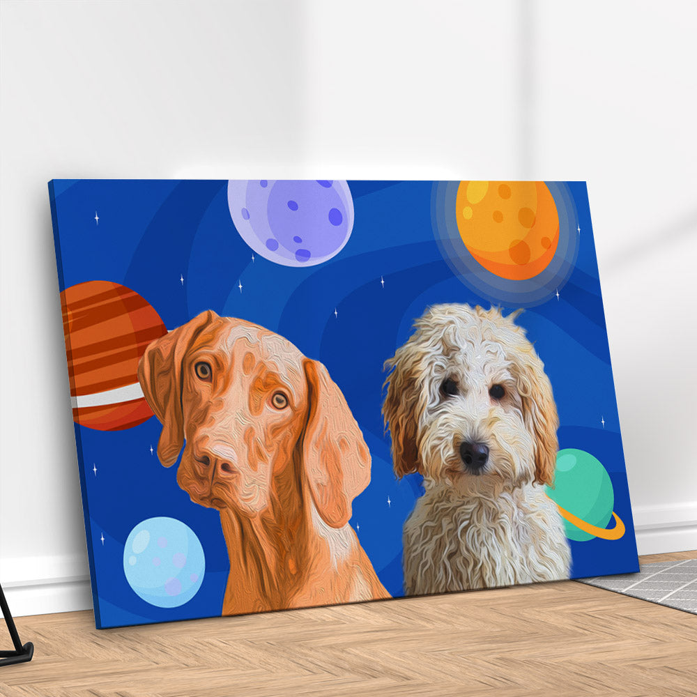 Quadro Universo Personalizado com seu Pet