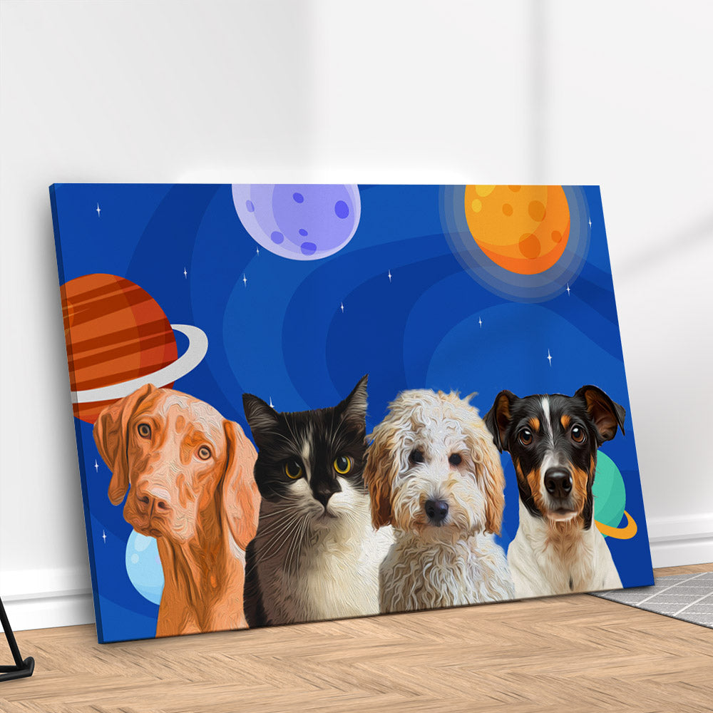 Quadro Universo Personalizado com seu Pet