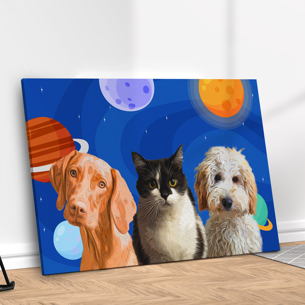 Quadro Universo Personalizado com seu Pet