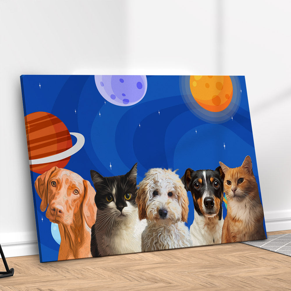 Quadro Universo Personalizado com seu Pet