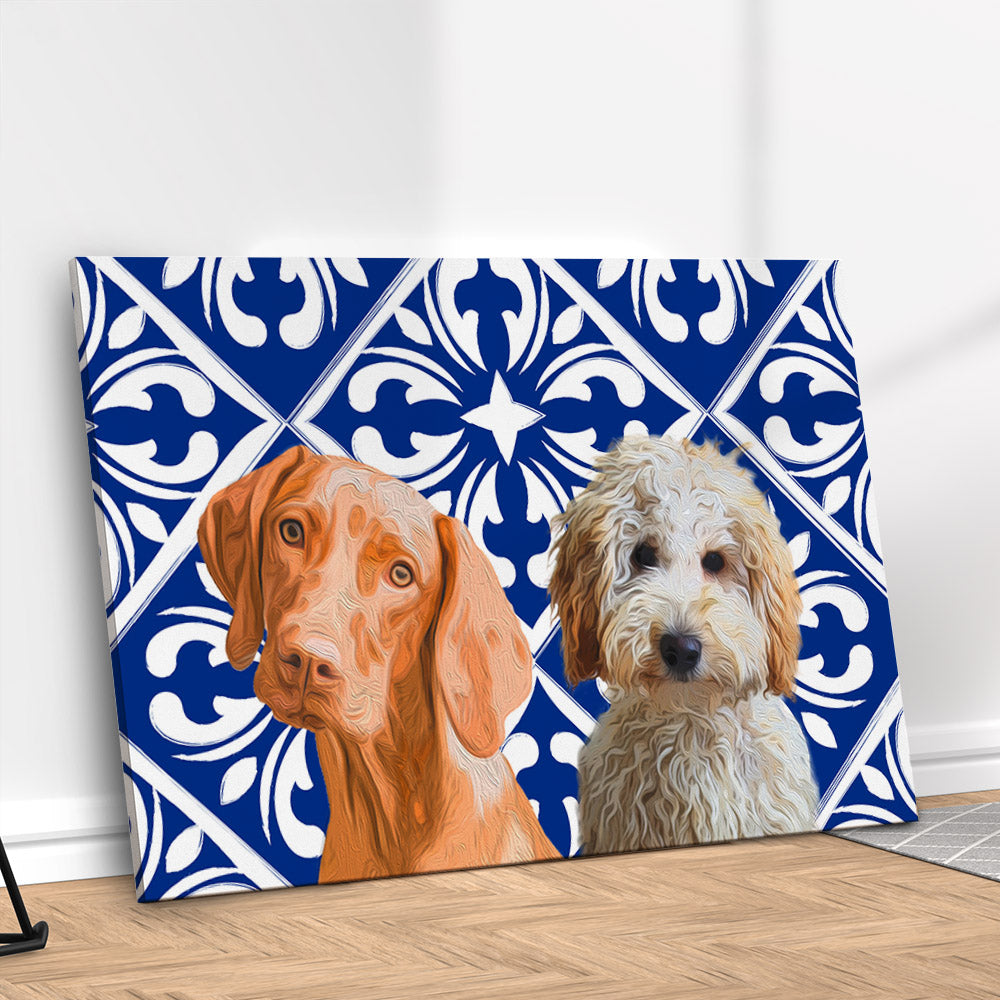 Quadro Ornamentos Personalizado com seu Pet