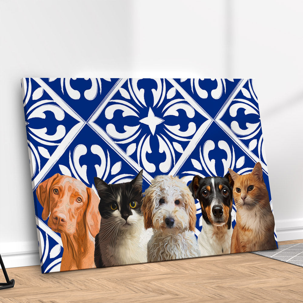 Quadro Ornamentos Personalizado com seu Pet