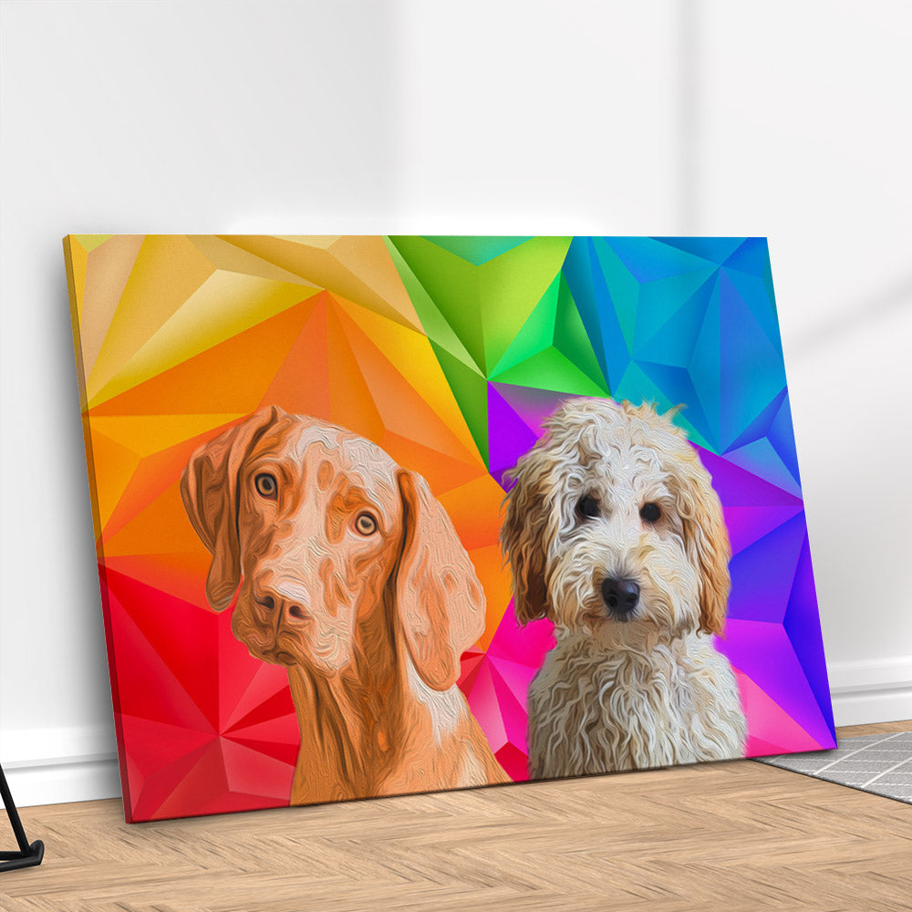 Quadro Cores Personalizado com seu Pet