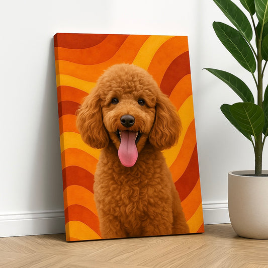 Quadro Ondas Personalizado com seu Pet