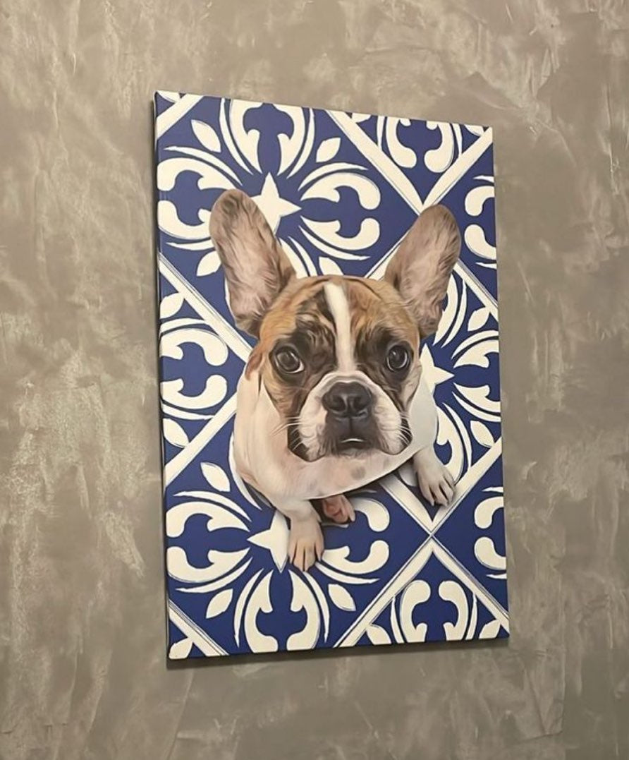 Quadro Ornamentos Personalizado com seu Pet