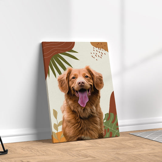 Quadro Boho Personalizado com seu Pet