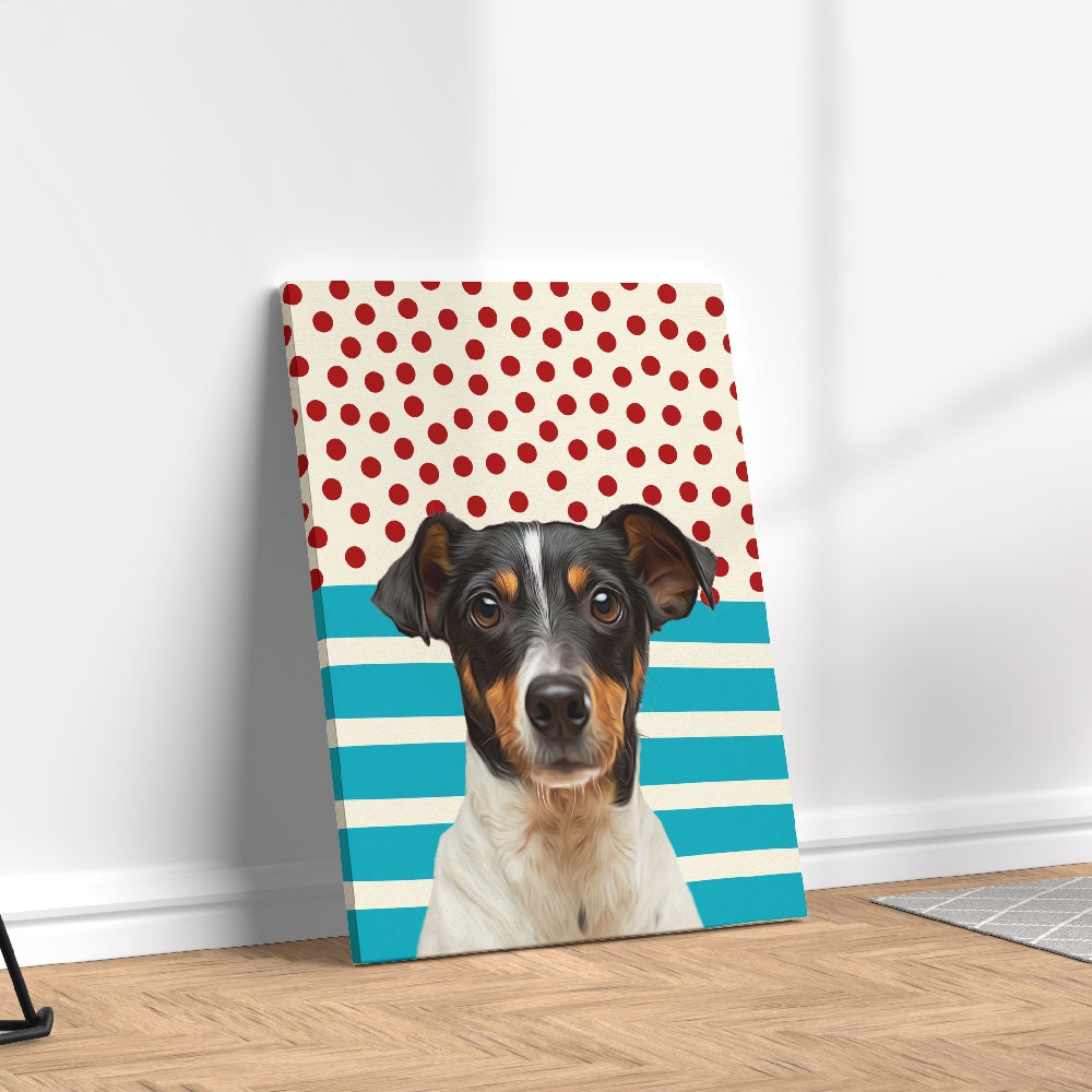 Quadro Pontinhos Personalizado com seu Pet