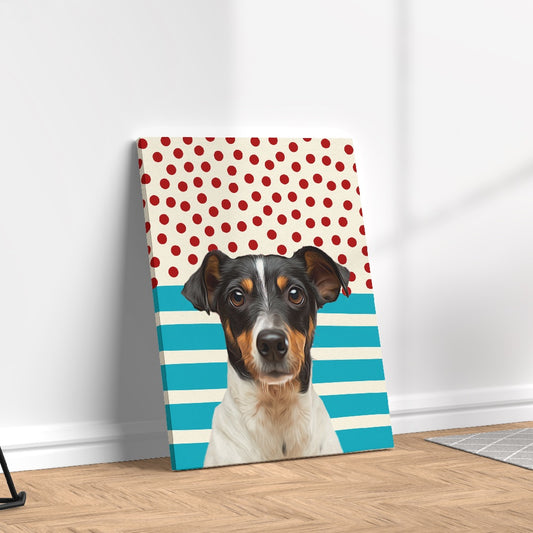 Quadro Pontinhos Personalizado com seu Pet