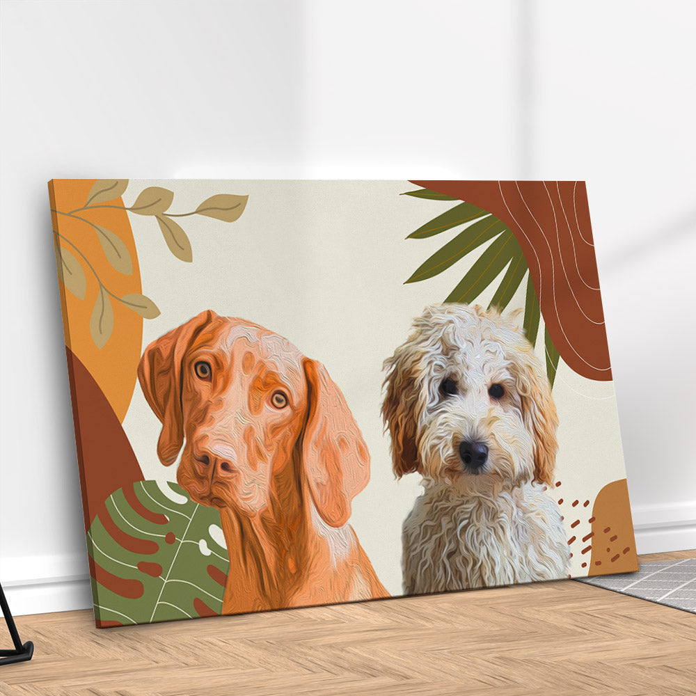 Quadro Boho Personalizado com seu Pet