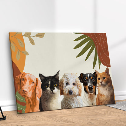 Quadro Boho Personalizado com seu Pet