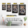 Quadro Blue Personalizado com seu Pet