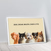 Quadro Minimalista 5 Pets