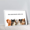 Quadro Minimalista 5 Pets